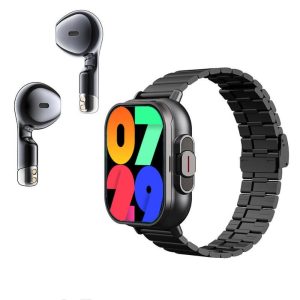 D8 2-in-1 Smart Watch Earphones Wireless