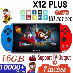 X12 Plus Handheld Console 8GB3000 Games