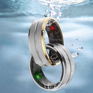 SR00 Smart Ring Health Monitor Stainless