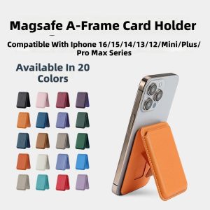 MagSafe Magnetic Card Holder PU Leather